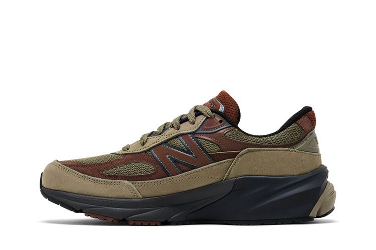 Teddy Santis x New Balance 990v6 Made in USA 'Dark Camo Rich Oak' — Dark Camo/Rich Oak/Black Cement