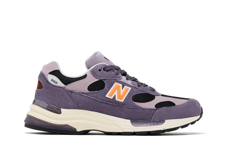Teddy Santis x New Balance 992 Made in USA 'Dark Ice Wine' — Dark Ice Wine/Black/Sizzle