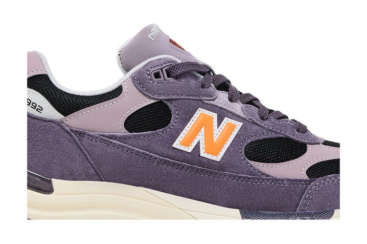 Teddy Santis x New Balance 992 Made in USA 'Dark Ice Wine' — Dark Ice Wine/Black/Sizzle