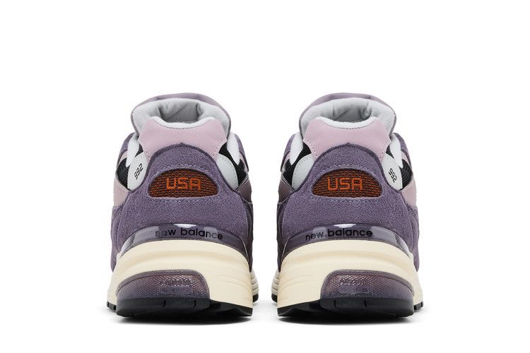 Teddy Santis x New Balance 992 Made in USA 'Dark Ice Wine' — Dark Ice Wine/Black/Sizzle