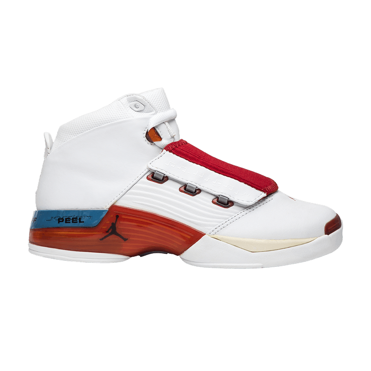 Air Jordan 17 OG GS 'Varsity Red' — White/Varsity Red/Charcoal