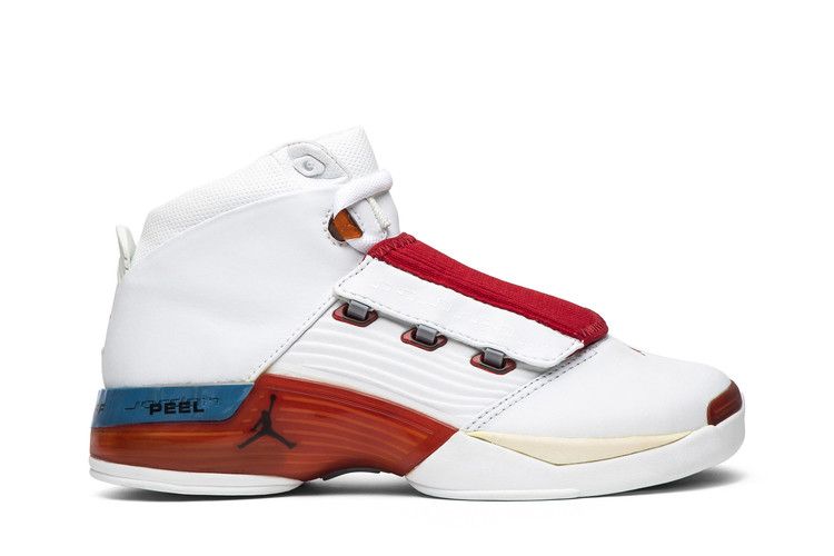 Air Jordan 17 OG GS 'Varsity Red' — White/Varsity Red/Charcoal
