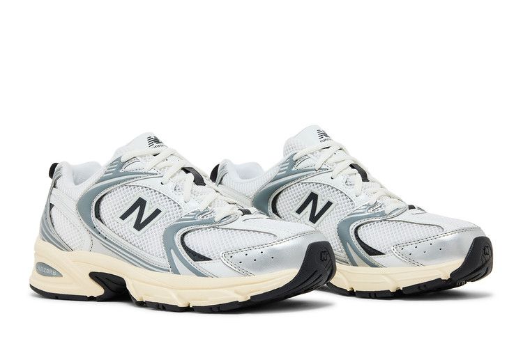 New Balance 530 'Silver Metallic Black Cement' — Silver Metallic/Black Cement