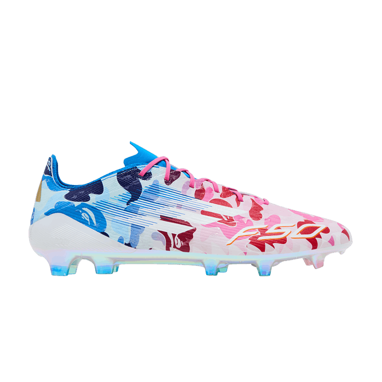 BAPE x adidas Adizero F50 Elite FG 'Pink' — Pink