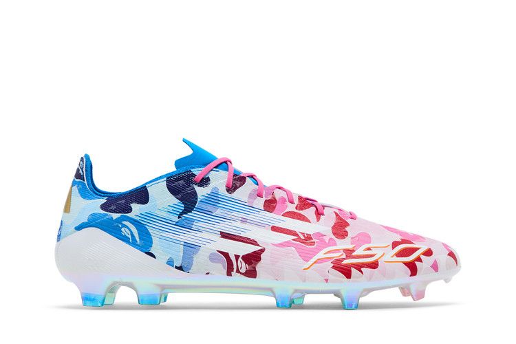 BAPE x adidas Adizero F50 Elite FG 'Pink' — Pink