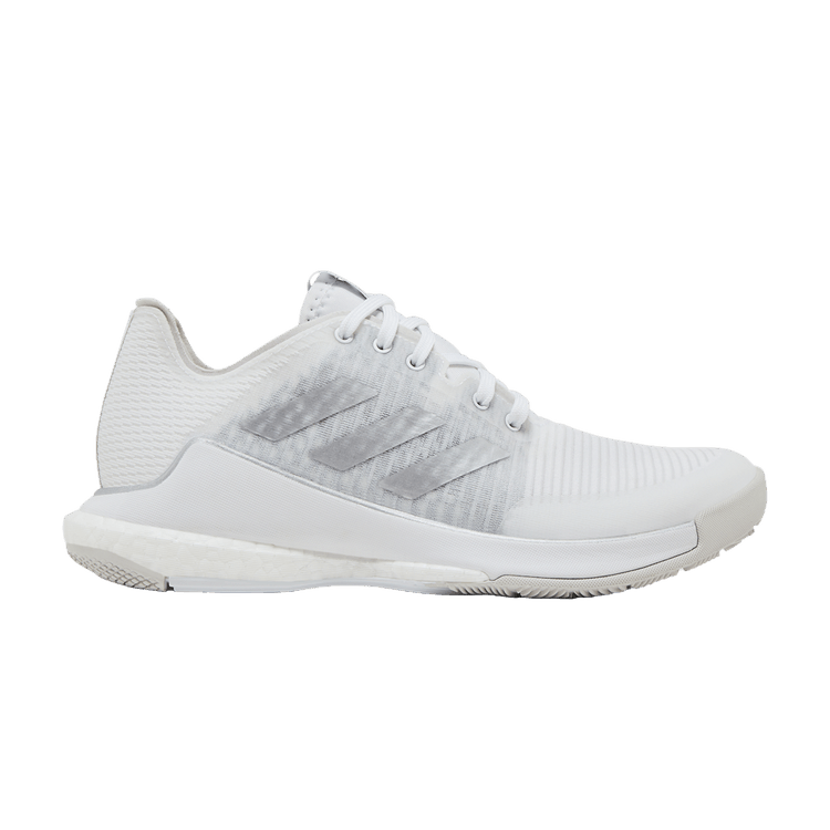 Adidas Wmns Crazyflight 'White Silver Metallic' — Cloud White/Silver Metallic/Grey One
