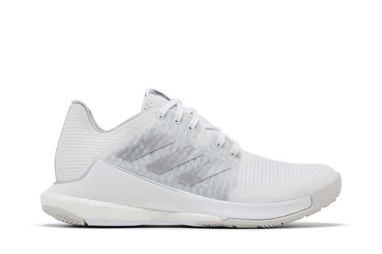 Adidas Wmns Crazyflight 'White Silver Metallic' — Cloud White/Silver Metallic/Grey One