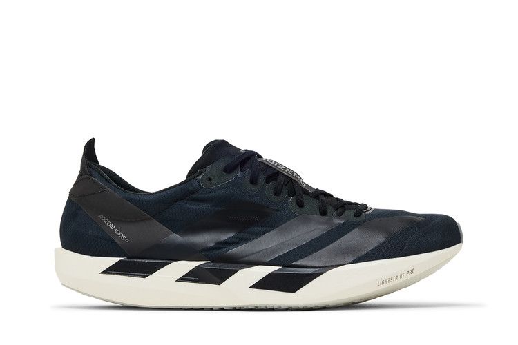 adidas Adizero Adios 9 'Black Iron Metallic' — Core Black/Core Black/Iron Metallic
