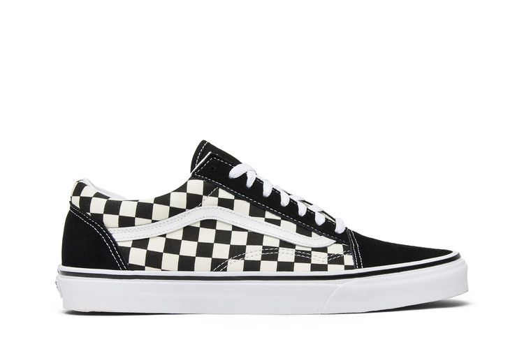 Vans Old Skool 'Black Checkerboard' — Black/White