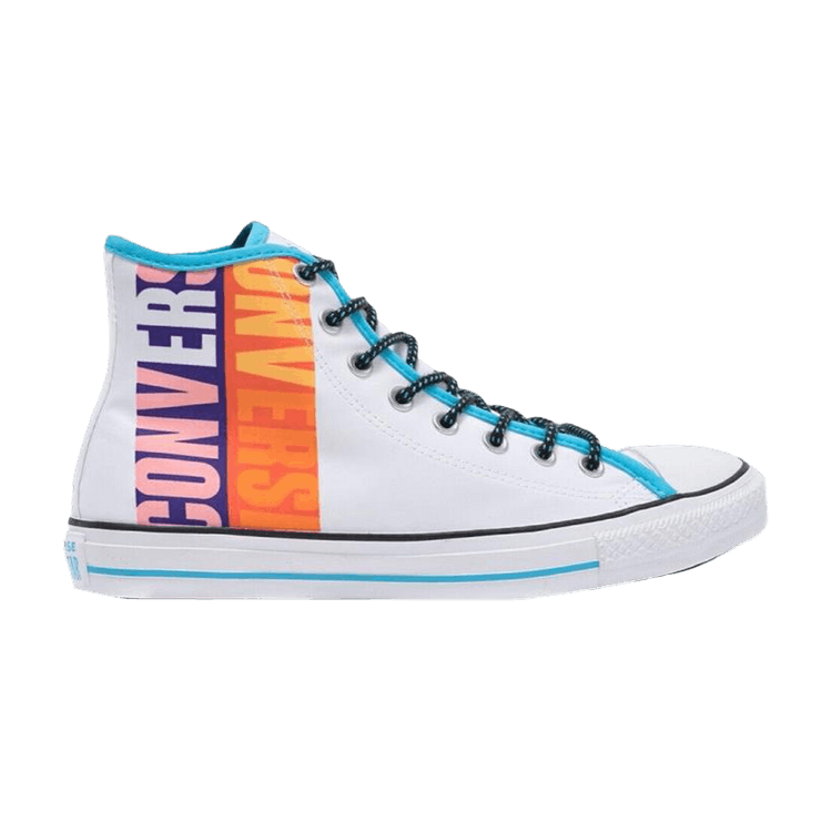 Converse Chuck Taylor All Star High 'Get Tubed' — White/Yellow/Blue