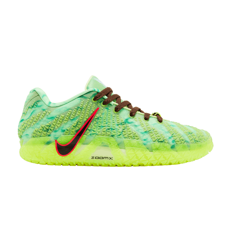Nike Ja 3 'Zombie' — Light Lemon Twist/Hemp/Bright Crimson/Black