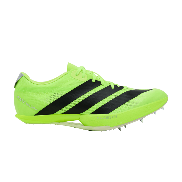 adidas Adizero Prime SP 4 'Lucid Lemon Black' — Lucid Lemon/Core Black/Silver Metallic