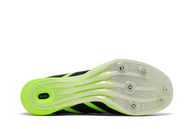 adidas Adizero Prime SP 4 'Lucid Lemon Black' — Lucid Lemon/Core Black/Silver Metallic