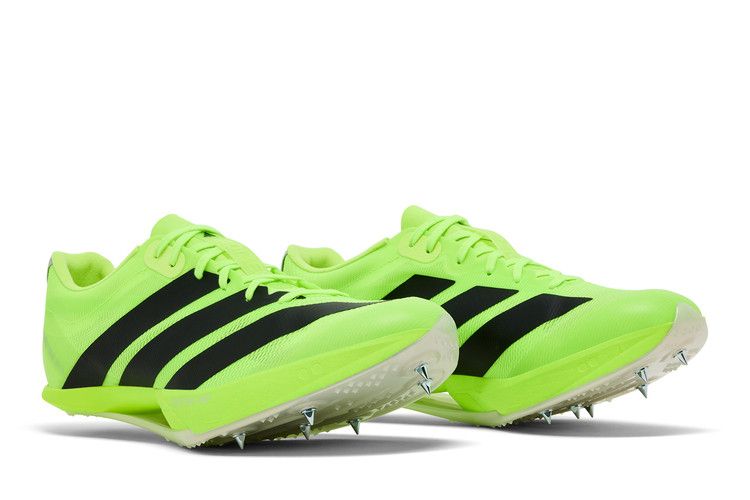 adidas Adizero Prime SP 4 'Lucid Lemon Black' — Lucid Lemon/Core Black/Silver Metallic