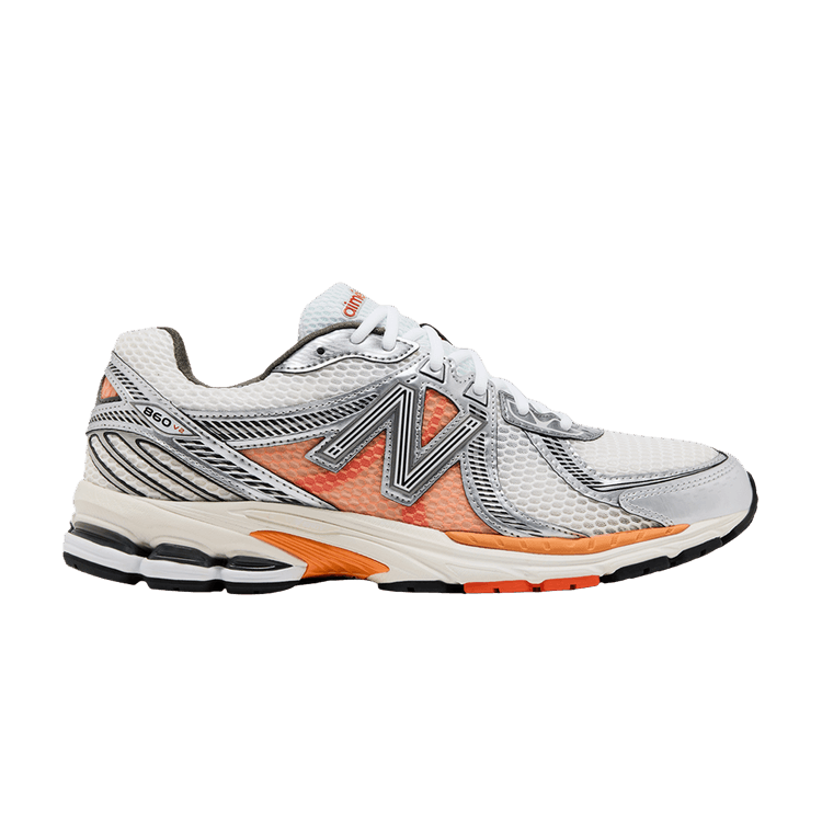 Aimé Leon Dore x New Balance 860v2 'White Orange' — Multi-Color