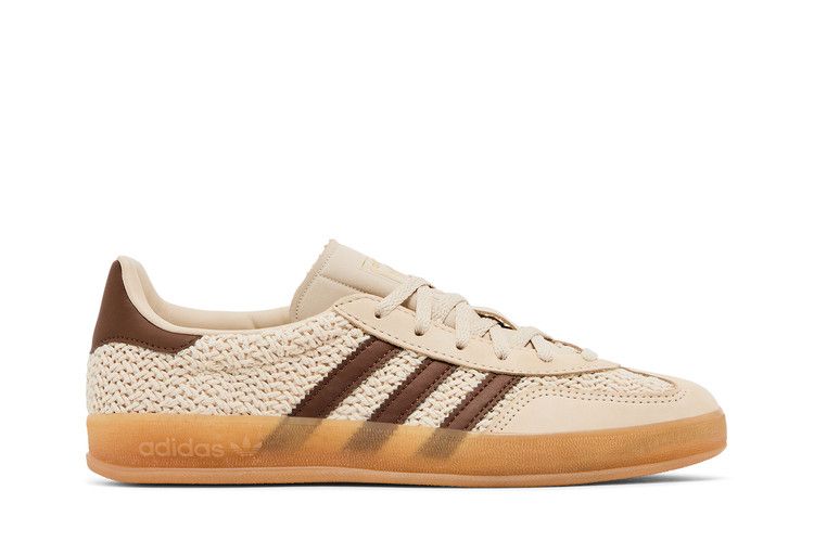 adidas Wmns Gazelle Indoor 'Crochet Pack - Sand Strata' — Sand Strata/Preloved Brown/Gum