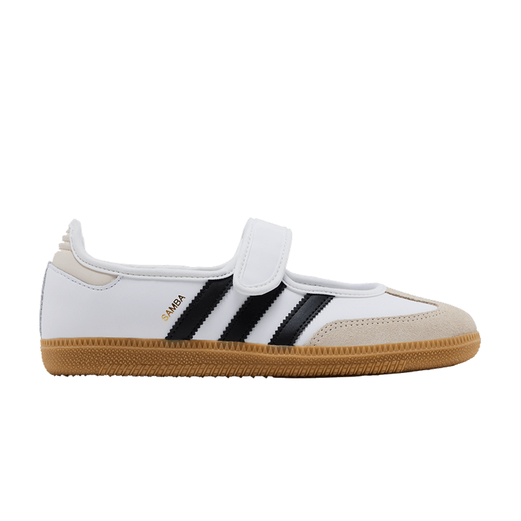 adidas Samba Jane J 'White Alumina Gum' — Cloud White/Alumina/Gum