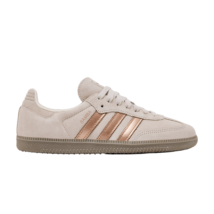 adidas Wmns Samba OG 'Off White Copper Metallic' — Off White/Copper Metallic/Putty Beige