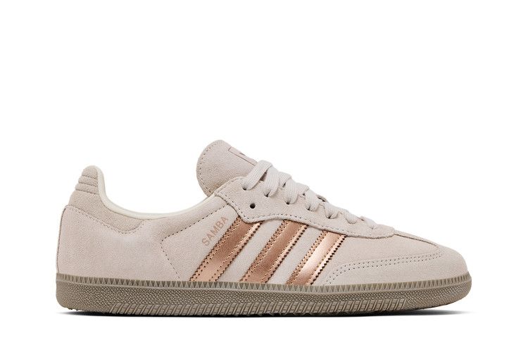 adidas Wmns Samba OG 'Off White Copper Metallic' — Off White/Copper Metallic/Putty Beige