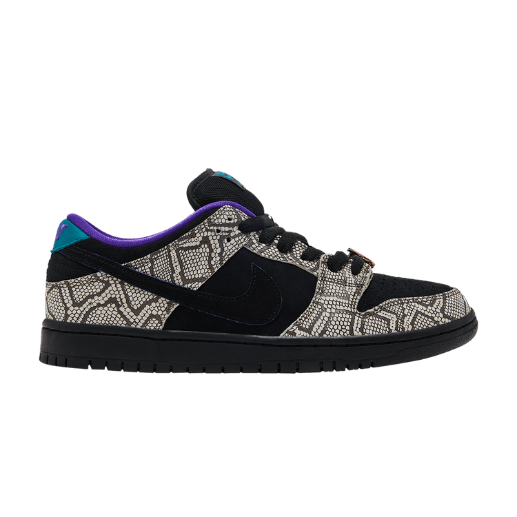 Dashawn Jordan x Nike Dunk Low SB 'Copperhead' — String/Black/Bright Spruce/Fierce Purple/Dark Russet/Black
