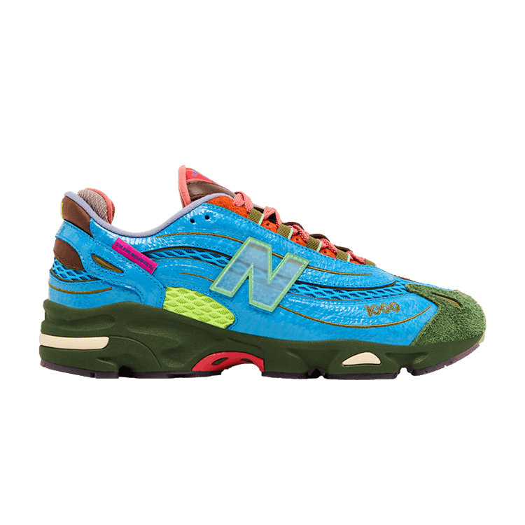 Salehe Bembury x New Balance 1000 'Fog Be The Cloud' — Rich Blue/Vibrant Yellow/Olive