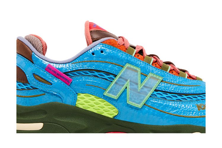 Salehe Bembury x New Balance 1000 'Fog Be The Cloud' — Rich Blue/Vibrant Yellow/Olive