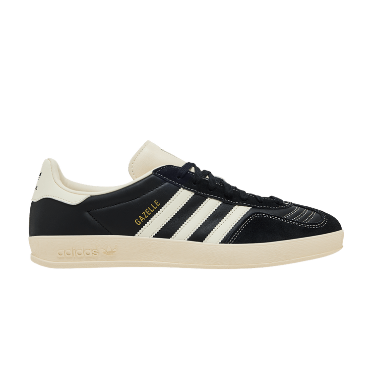 adidas Gazelle Indoor 'Black Cream White' — Core Black/Cream White/Gold Metallic