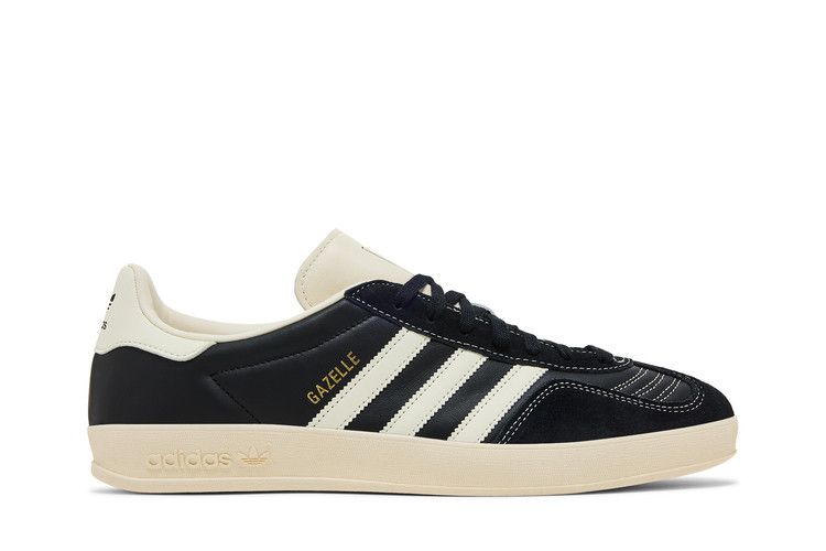 adidas Gazelle Indoor 'Black Cream White' — Core Black/Cream White/Gold Metallic