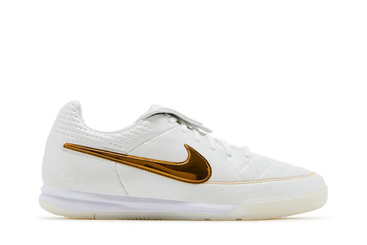 Ronaldinho x Nike Tiempo Legend 'Touch of Gold' — Summit White/White/Metallic Gold (2)