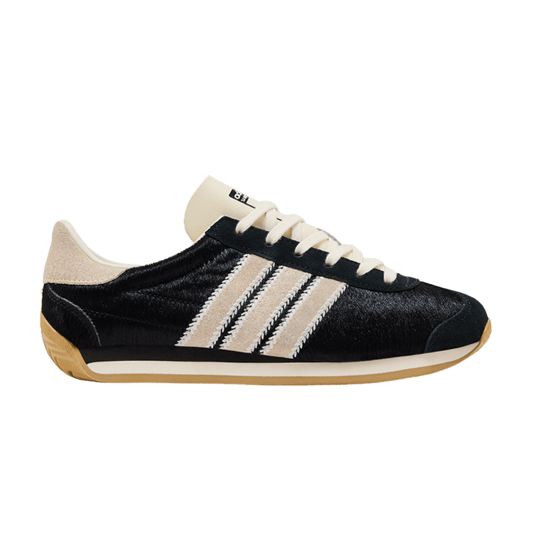 adidas Wmns Country OG 'Black Pony Hair' — Core Black/Cloud White/Golden Beige