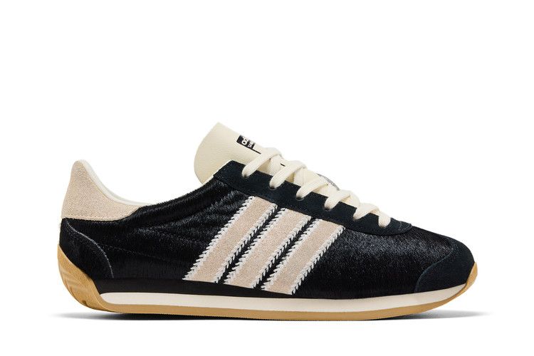 adidas Wmns Country OG 'Black Pony Hair' — Core Black/Cloud White/Golden Beige