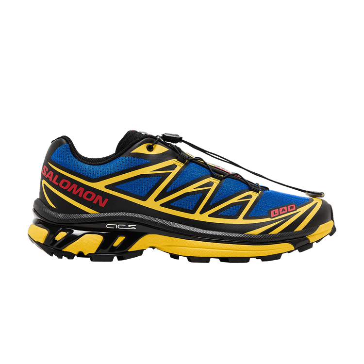 JJJJound x Salomon XT-6 'Nautical Blue Lemon' — Nautical Blue/Lemon/Black