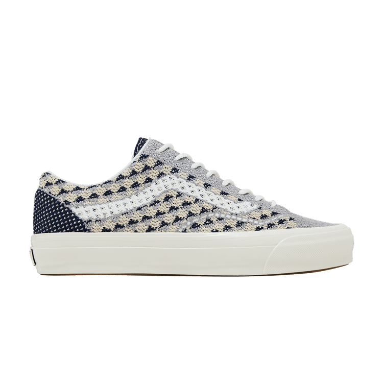 Vans Premium Old Skool 'Knit Pack - Geo Check Frost Grey' — Geo Check Frost Grey