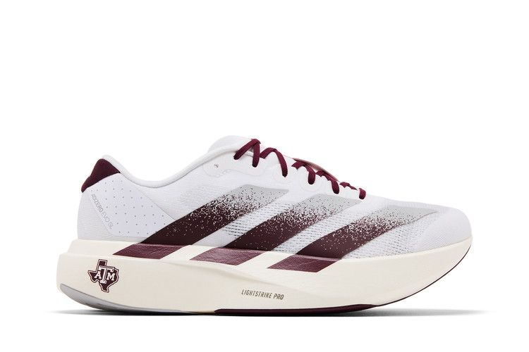 NCAA x adidas Adizero Evo SL 'Texas A&amp;M' — Cloud White/Team Maroon/Stone