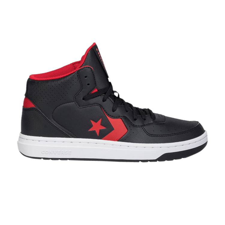 Converse Rival Mid 'Black Enamel Red' — Black/Enamel Red/White