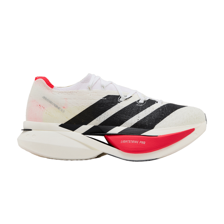 adidas Adizero Prime X 3.0 Strung 'White Black Lucid Red' — Cloud White/Core Black/Lucid Red