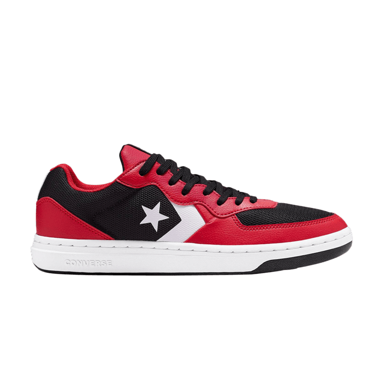 Converse Rival Low 'Shoot for the Moon' — Black/Enamel Red/White