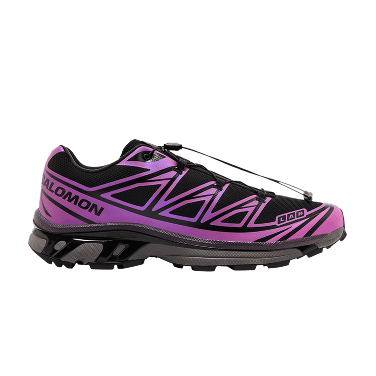Salomon XT-6 'Iridescent Pack' — Black/Hollyhock/Plum Perfect
