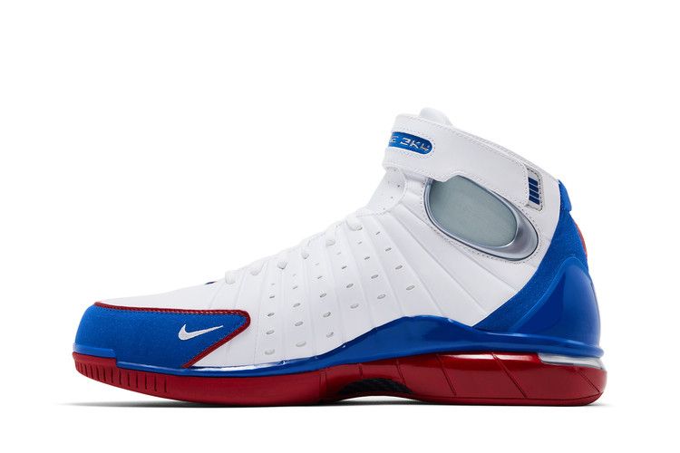 Nike Air Zoom Huarache 2K4 'All-Star' 2026 — White/Varsity Royal/Varsity Red/Metallic Silver
