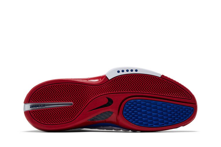 Nike Air Zoom Huarache 2K4 'All-Star' 2026 — White/Varsity Royal/Varsity Red/Metallic Silver