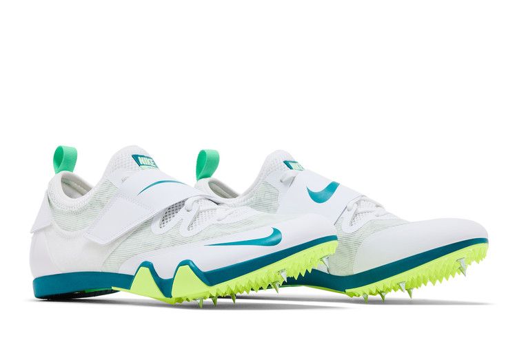 Nike Zoom Pole Vault Elite 'White Bright Spruce' — White/Barely Green/Electric Algae/Bright Spruce