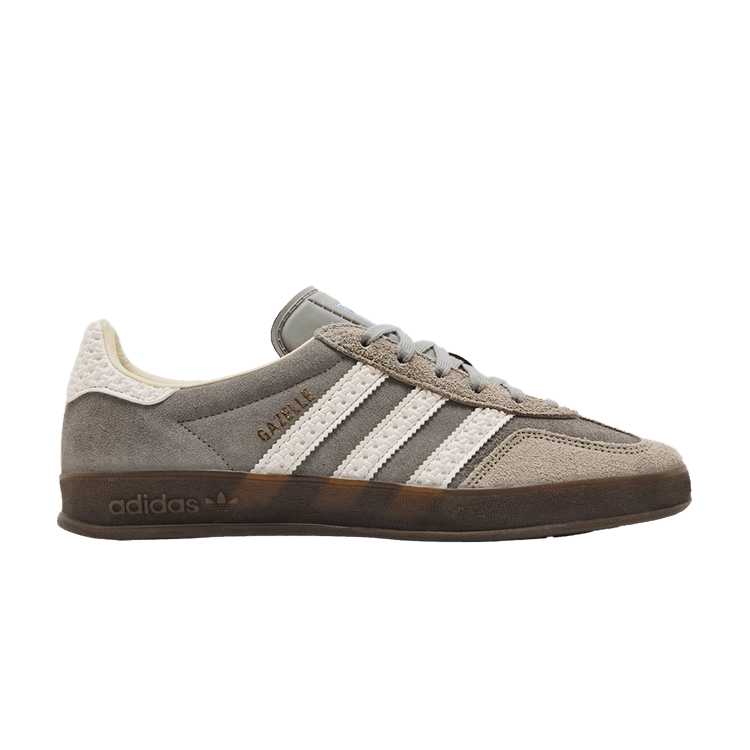 adidas Gazelle Indoor 'Silver Pebble' — Silver Pebble/Off White/Gold Metallic
