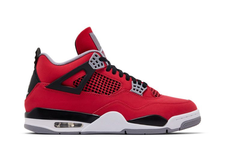 Air Jordan 4 Retro 'Toro Bravo' 2026 — Fire Red/White/Black/Cement Grey