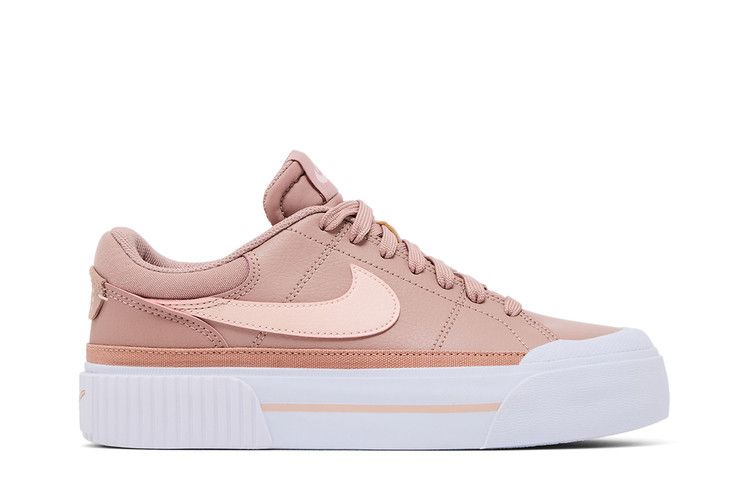 Nike Wmns Court Legacy Lift 'Particle Pink' — Particle Pink/Rose Gold/White/Washed Coral (2)