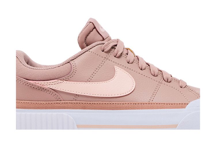 Nike Wmns Court Legacy Lift 'Particle Pink' — Particle Pink/Rose Gold/White/Washed Coral (3)