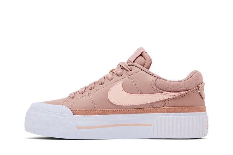 Nike Wmns Court Legacy Lift 'Particle Pink' — Particle Pink/Rose Gold/White/Washed Coral (4)