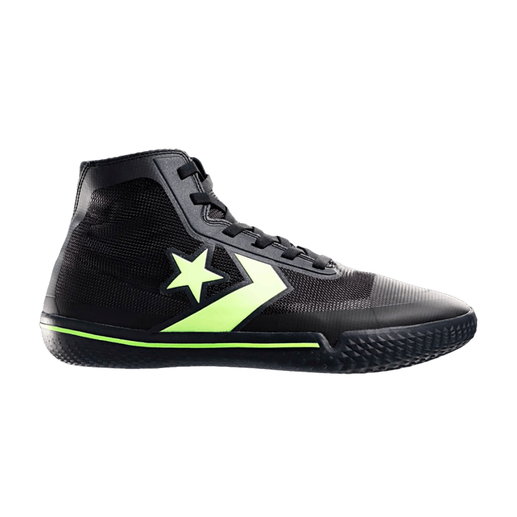 Converse All Star Pro BB High 'Hyperbright' — Black/Volt Glow