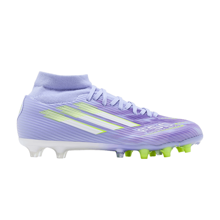 adidas Wmns Adizero F50 Sparkfusion League FG AG 'Radiant Blaze Pack' — Violet Tone/Lucid Lemon/Purple Rush
