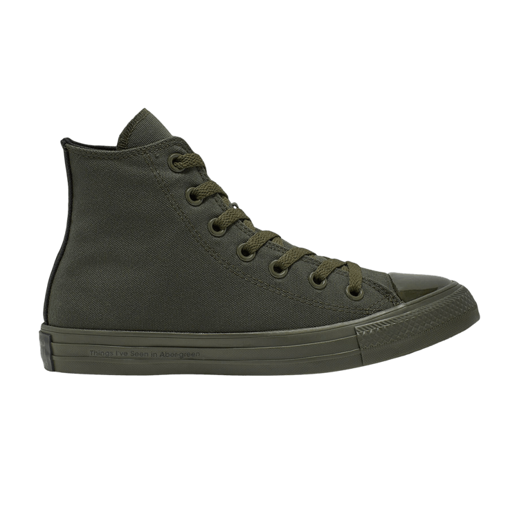 OPI x Converse Chuck Taylor All Star High 'Things I've Seen In Aber-Green' — Thyme/Thyme/Black