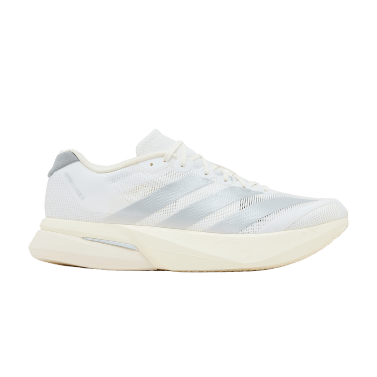 Kith x adidas Adizero Boston 13 'Running Through the Decades Pack' — White/Silver Metallic/Grey